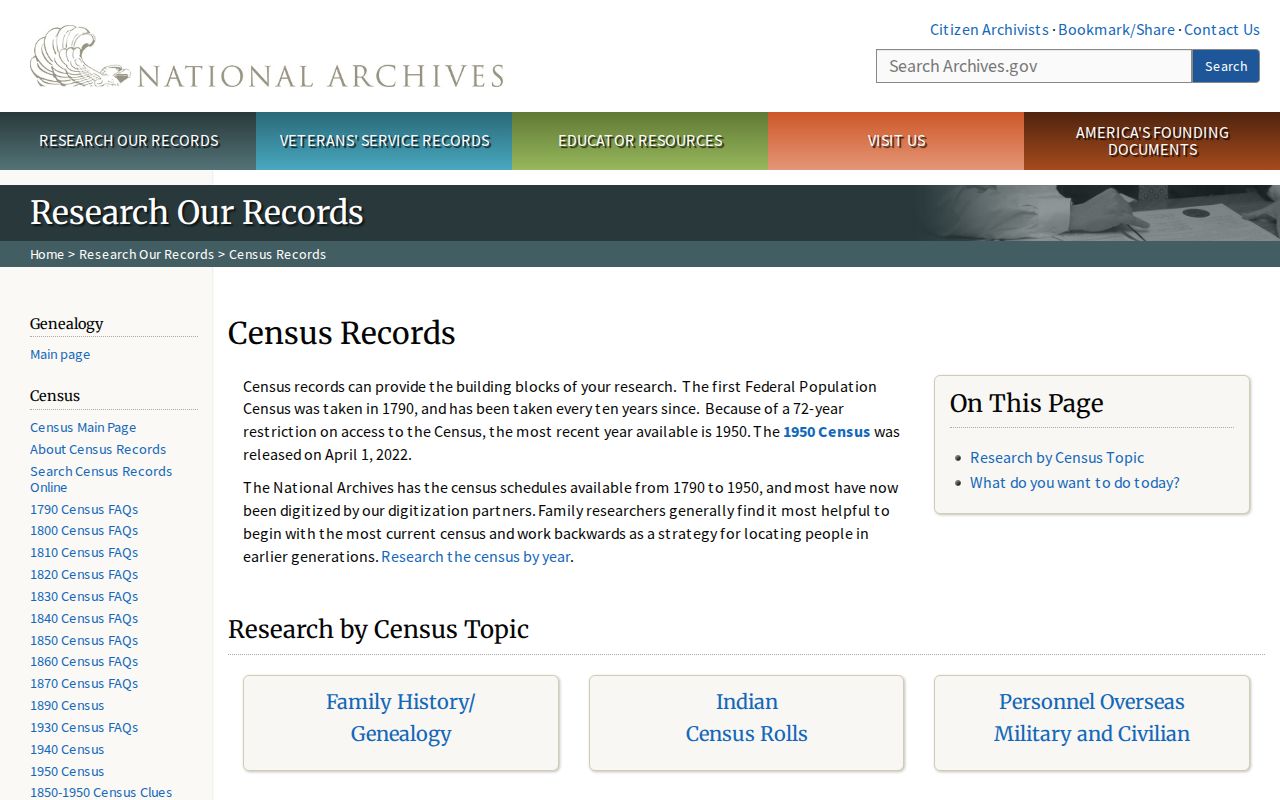 Newark city directory household research with National Archives census records
